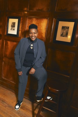 Comedian Sam Jay is featured in the Saks "Show Your Pride" campaign