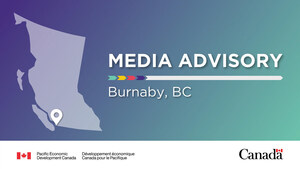 Media Advisory - Government of Canada to announce funding that supports innovative businesses in British Columbia