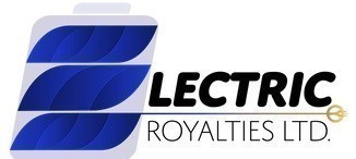ELECTRIC ROYALTIES PROVIDES DEVELOPMENT UPDATE ON ROYALTY PORTFOLIO Electric Royalties Ltd. Logo (CNW Group/Electric Royalties Ltd.)