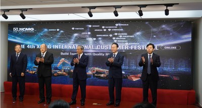 XCMG Hosts Fourth International Customers Festival, Highlighting Intelligent and Unmanned Technologies, New Energy and Electric Products. (PRNewsfoto/XCMG)