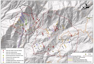 Drilling Continues to Expand the Gran Bestia Higher-Grade Breccia and Extends Cangrejos to the East