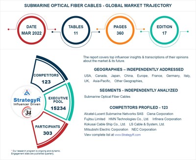 A $25 Billion Global Opportunity for Submarine Optical Fiber Cables by 2026 - New Research from StrategyR
