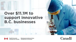 Innovative high-growth Burnaby businesses to receive Government of Canada support