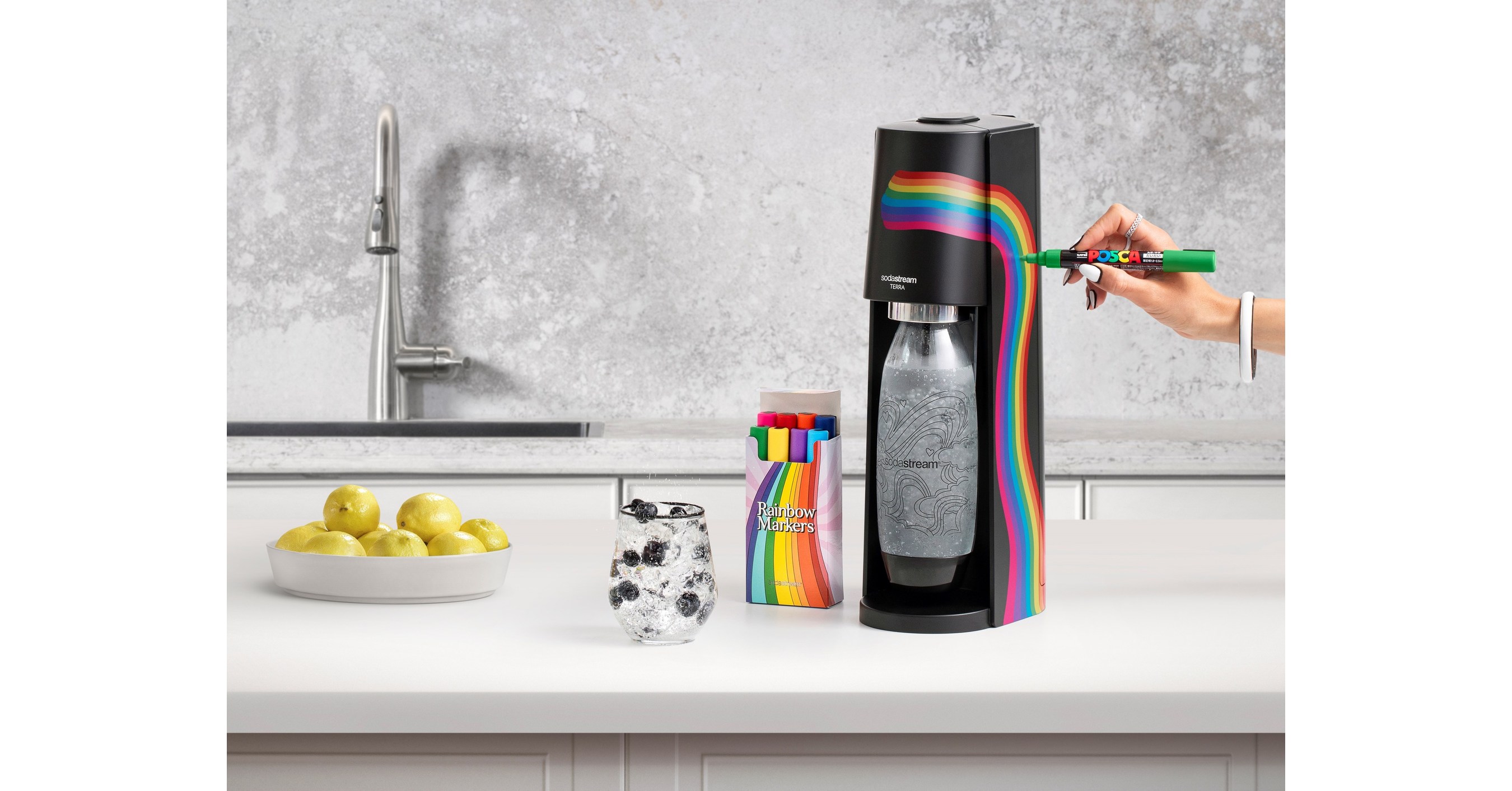 In honor of Pride month: SodaStream Launches Set All Your Colors Free  Special Pride Edition