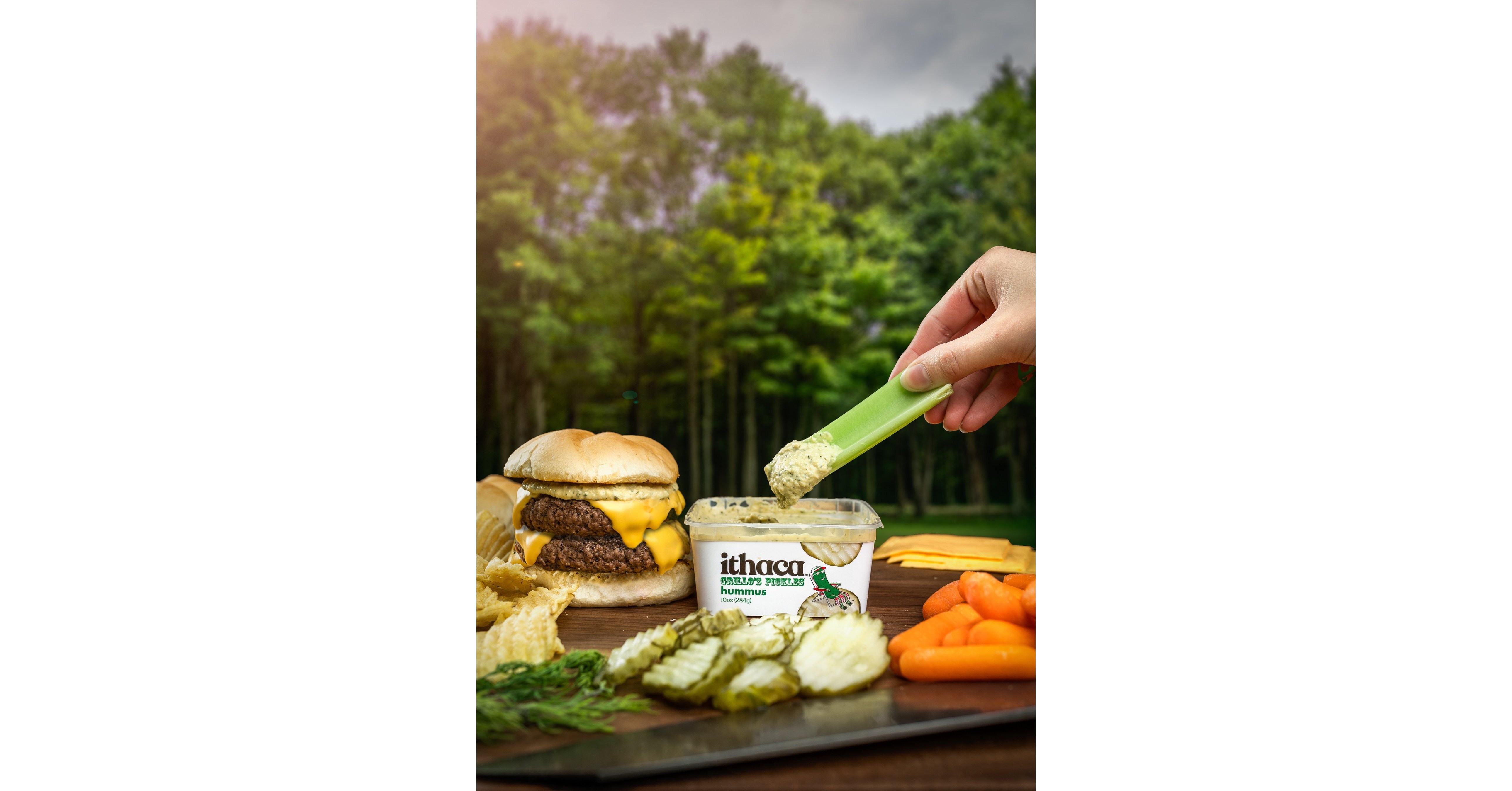 Ithaca Hummus and Grillo's Pickles Debut Bold Dillicious Pickle Hummus