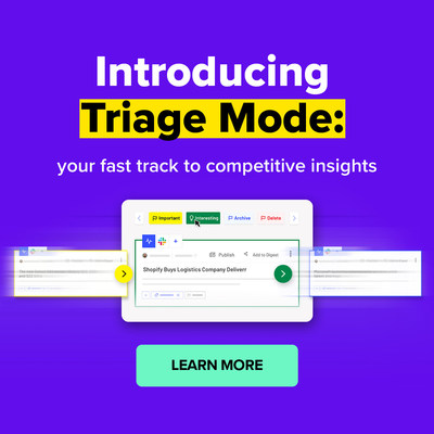 Klue Introduces First-Ever Productivity Workflow for Competitive Enablement (CNW Group/Klue)