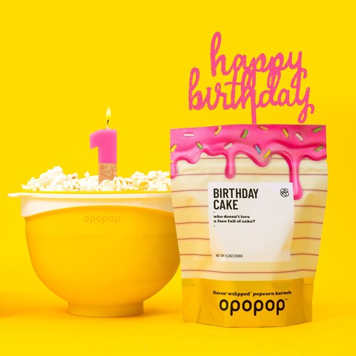 Opopop Celebrates 1 Year Anniversary with a Limited Edition Birthday Big Bag