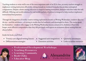 Virginia Teacher Finds Silver Lining in COVID-Era Learning: Alexandrite Publishing, LLC Presents New Educator Book That Reimagines Effective Writing Instruction