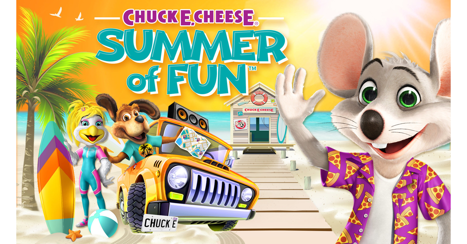"STAYCATION = PLAYCATION" CHUCK E. CHEESE INTRODUCES BEST VALUE WITH