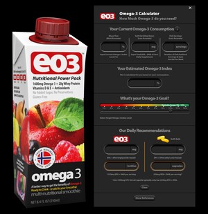 Easy-To-Use Calculator Determines Personalized Omega-3 Needs