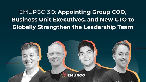 EMURGO 3.0: Appointing Group COO, Business Unit Executives, and New CTO to Globally Strengthen the Leadership Team