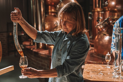 Debbie Word, founder of Chemist Spirits in Asheville, North Carolina, is one of the few female distillery owners in the United States.