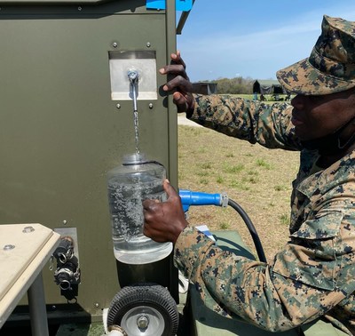 RussKap Water has become the world's leading supplier of AWG units for the U.S. military with large-scale units producing up to 200 gallons of clean drinking water every day.