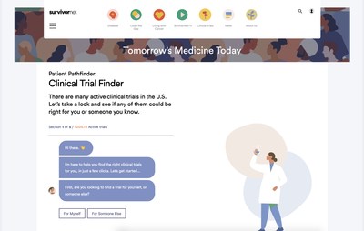 SurvivorNet's groundbreaking Clinical Trial Finder uses A.I. to connect cancer patients in need with cutting edge research and treatment.