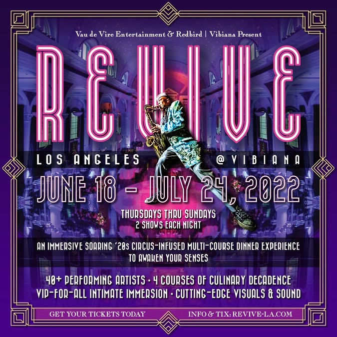 Redbird | Vibiana and Vau de Vire Entertainment Bringing a One-of-a-Kind Immersive Dinner Theater to Downtown Los Angeles This Summer - Vimarsana News