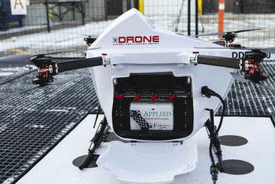 DRONE DELIVERY CANADA PROJECT WITH EDMONTON INTERNATIONAL AIRPORT COMMERCIALLY OPERATIONAL (CNW Group/Drone Delivery Canada Corp.)