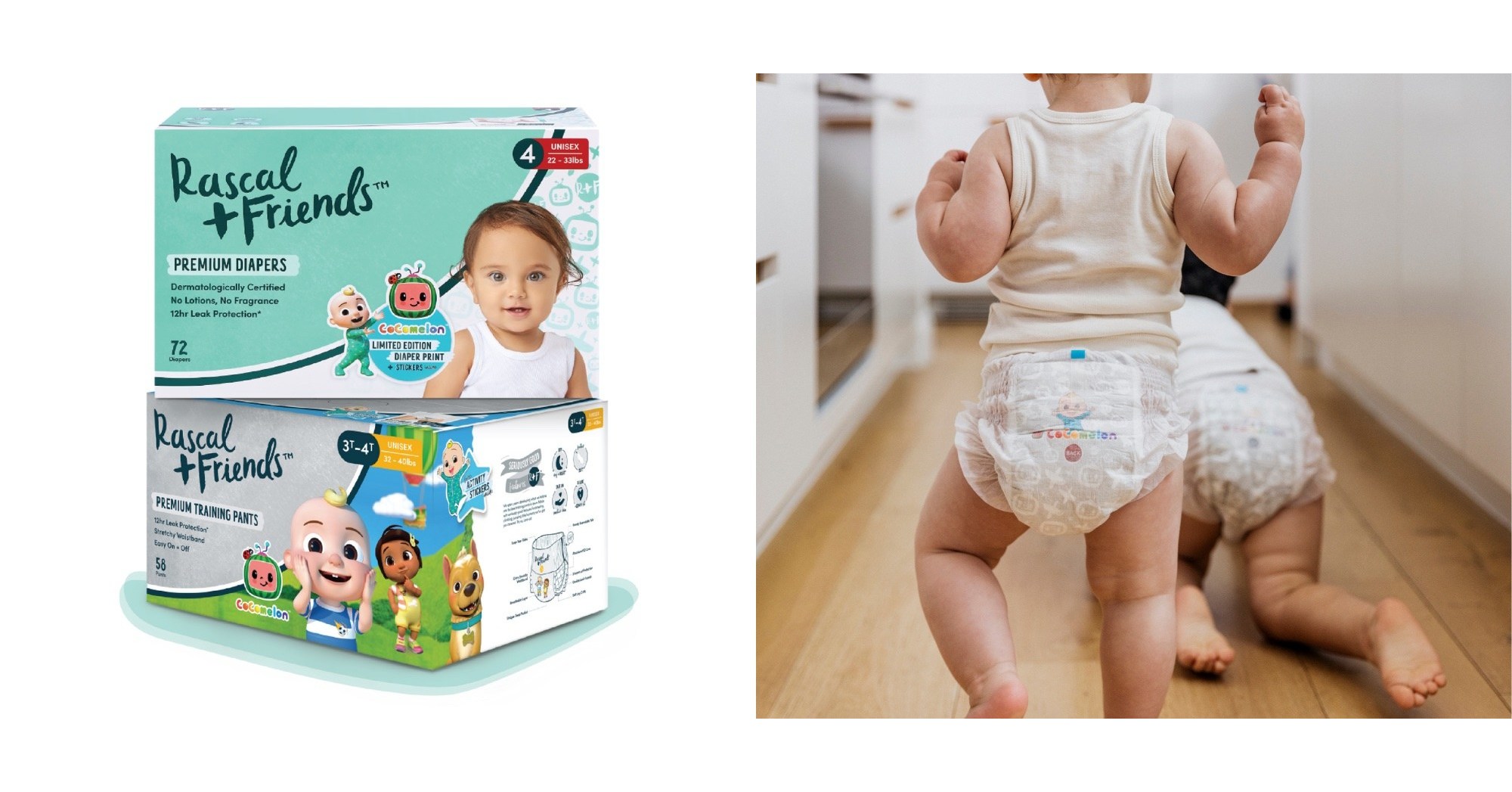 PREMIUM BABY BRAND RASCAL + FRIENDS PARTNERS WITH MOONBUG