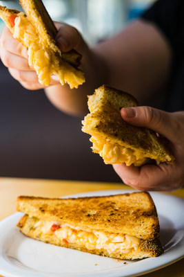 The pimento cheese sandwich at the Sandwich Depot in Columbia, SC, is a must-try and one of the 17 dishes highlighting the iconic Southern staple featured in the Experience Columbia SC Pimento Cheese Passport.