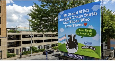 Ben & Jerry's takes a stand to support Trans youth and those who love them, stating: 