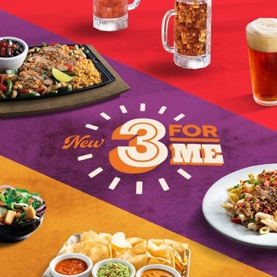 Chili’s “3 for Me” Offers Triple Threat of Value for Guests