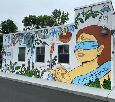 Essex Apothecary Exterior Mural in Lynn Essex Apothecary Exterior Mural in Lynn