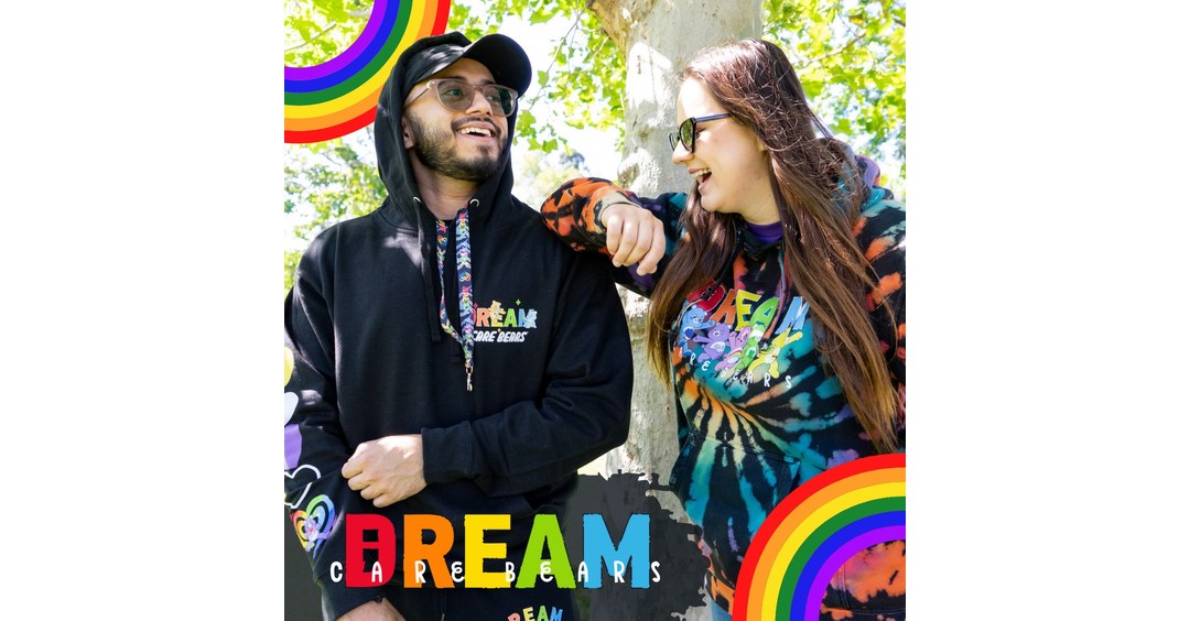 DREAM Clothing Collaborates with Care Bears for Pride Month and Mental