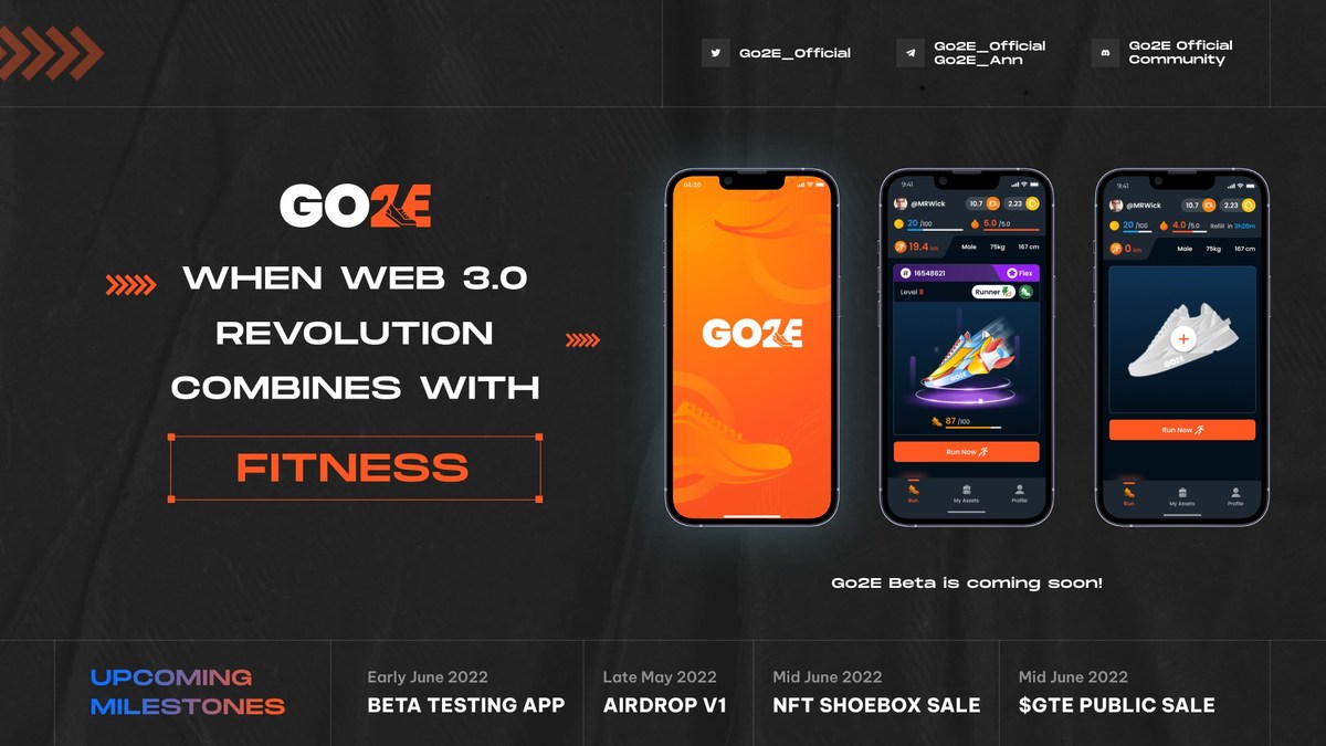 GO2E: WHEN WEB3 REVOLUTIONS COMBINES WITH FITNESS - Vimarsana News