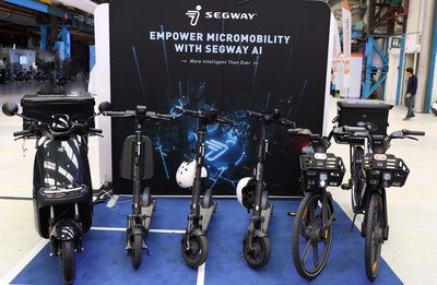 Segway-Ninebot Booth at Micromobility Europe 2022