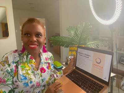 Dr. Janine Darby of Lifestyle Changes leads twice-monthly virtual events for her corporate wellness clients. She also treats and coaches one-on-one weight management virtually.
