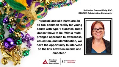 American Diabetes Association Symposium to Bring to Light the Impact of Suicide and Depression on Adolescents with Type 1 Diabetes