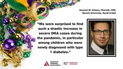 Risk of Severe Diabetes Ketoacidosis Spiked Among Pediatric Type 1 Diabetes Patients During the Pandemic