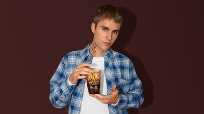 Introducing Biebs Brew! The much-anticipated next collab between Justin Bieber and Tim Hortons is a co-created French Vanilla-flavoured Cold Brew coffee (CNW Group/Tim Hortons)