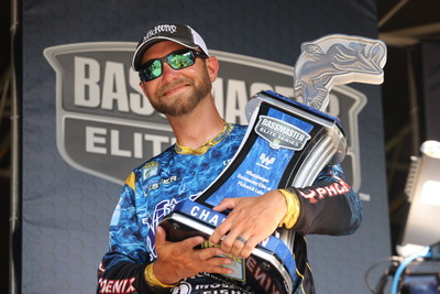 Brandon Lester of Fayetteville, Tenn., has won the 2022 Whataburger Bassmaster Elite at Pickwick Lake with a four-day total of 86 pounds, 1 ounce.