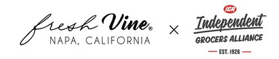 Fresh Vine Wine is New IGA Strategic Red Oval Partner for the United States and International Markets