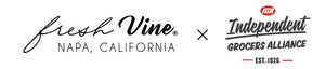 Fresh Vine Wine New Strategic Red Oval Partner for the United States and International Markets of the Independent Grocers Alliance