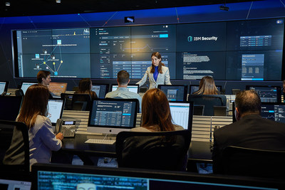 IBM Security Command Center in Cambridge, MA. Credit: IBM