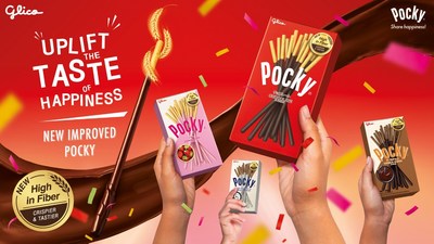 Introducing NEW Pocky Range Redesigned To Appreciate The Goodness Of The Natural Ingredients For The Better Taste! Crispier And Tastier With New High-Fiber And Wholewheat Biscuit Sticks Available From 8th June 2022