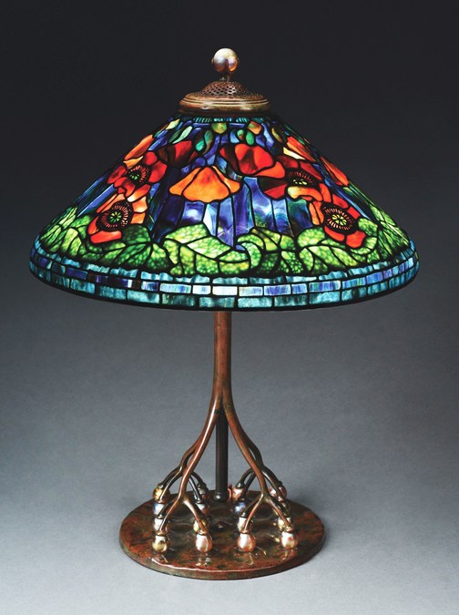 Morphy's June 8-10 Fine & Decorative Arts Auction Features 75 Art-glass Lamps Including Extraordinary Tiffany Studios 'Poppy' with Rare Favrile-glass Base - Vimarsana News