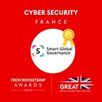 Smart Global Governance, ein französisches Unternehmen mit globaler Reichweite, erhält den French Tech Rocketship Awards 2022 von der britischen Regierung für sein Modul zum Management von Cybersecurity-Risiken, das 47 globale Sicherheitsstandards abdeckt