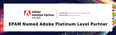 EPAM Named Adobe Platinum Level Partner