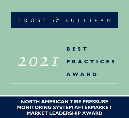 Sensata Technologies and its Aftermarket TPMS Brand Schrader Applauded by Frost &amp; Sullivan for Its Strong Market Presence and Leadership in the Tire Pressure Monitoring System Industry