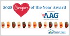 AAG Sponsors Annual Home Care Association of America Caregiver of the Year Award