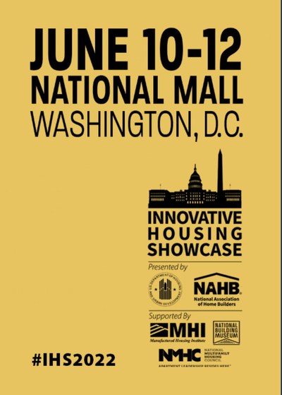 The U.S. Department of Housing and Urban Development will be hosting an Innovative Housing Showcase on the National Mall with 3D construction (A NEXCON Printer by Black Buffalo 3D) as one of its exhibits.