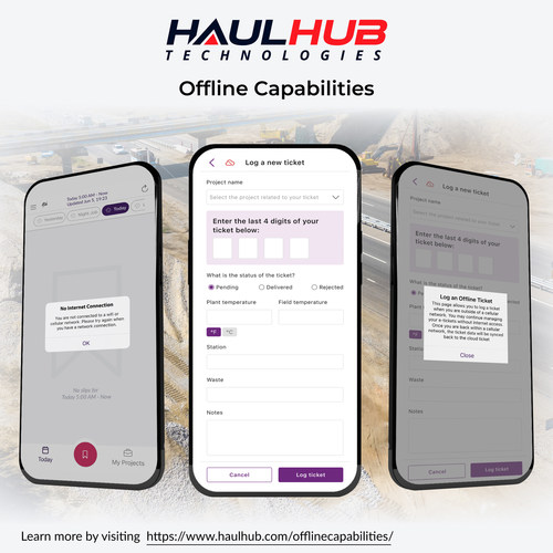 HaulHub Technologies Offline Capabilities