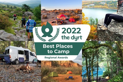 The Dyrt's 2022 Best Places to Camp: Regional Awards