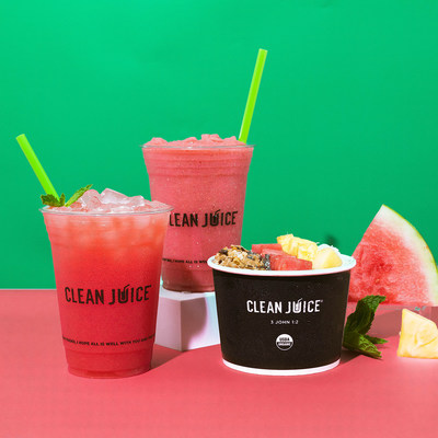 Watermelon is arguably one of our nation's all-time summertime favorite superfoods," said Landon Eckles, CEO of Clean Juice. "And while other competitors may offer something similar, make no mistake that ours is made only with USDA-certified organic ingredients and never with additives, syrups, or other fillers. It's because our guests deserve the best.