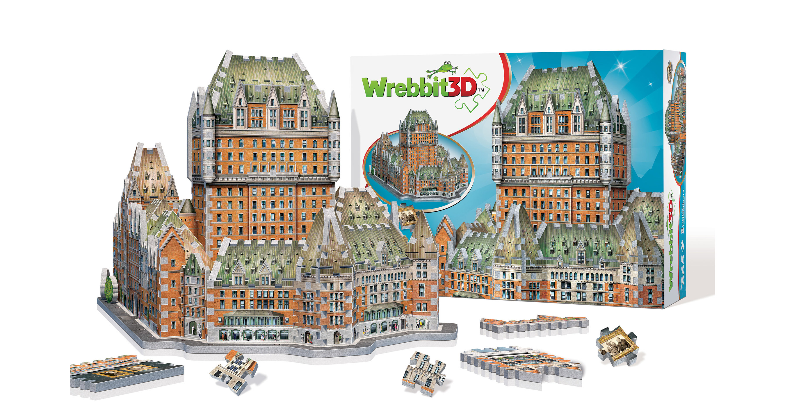 Avec le lancement du casse-tête 3D du Château Frontenac, Wrebbit célèbre  son 30ème anniversaire, en combinant tradition et innovation