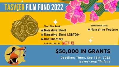 Third Tasveer Film Fund $50,000