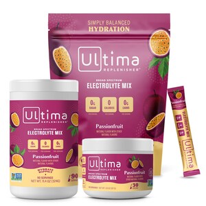 Transport to Hydration Paradise with Ultima Replenisher®'s New Passionfruit Flavor