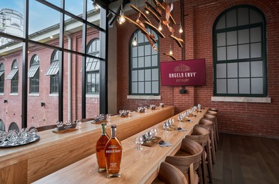 Lincoln's tasting room at ANGEL'S ENVY Brand Home in Louisville, Kentucky, US
